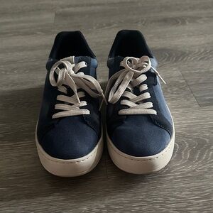 Coach Men's Sneakers in Navy and Cream